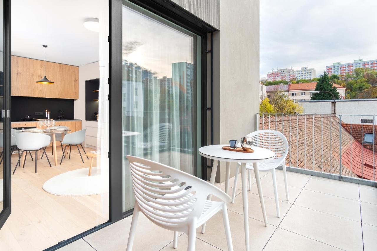 Prague Days - Premium Apartments - Balcony Bagian luar foto